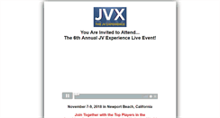 Desktop Screenshot of jvxlive.com